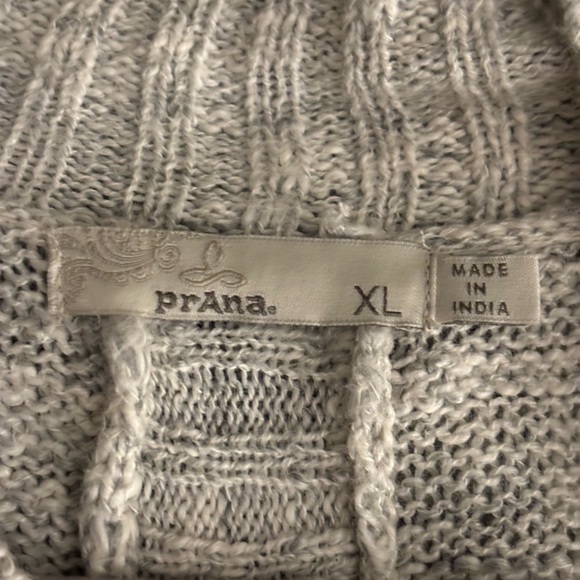 Prana Light Gray Women's Cardigan - Picture 7 of 7